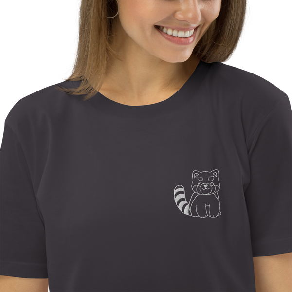 Panda roux - T-shirt (broderie : W)